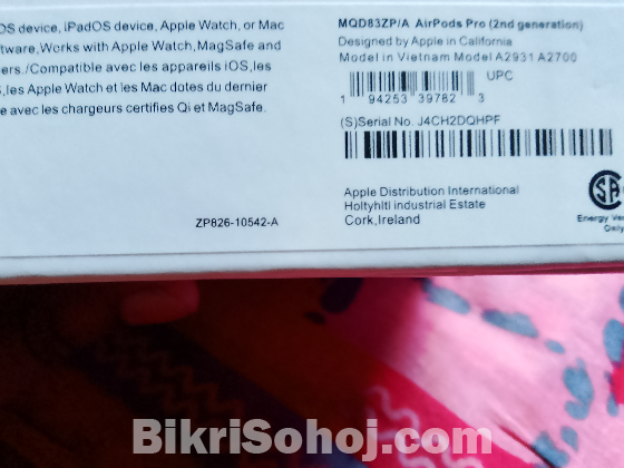 Iphone Airpods pro 2..2nd Generation